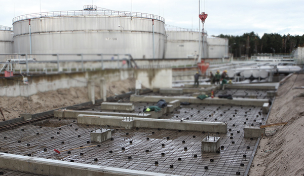 „Klaipėdos nafta“ - talpyklų statymas